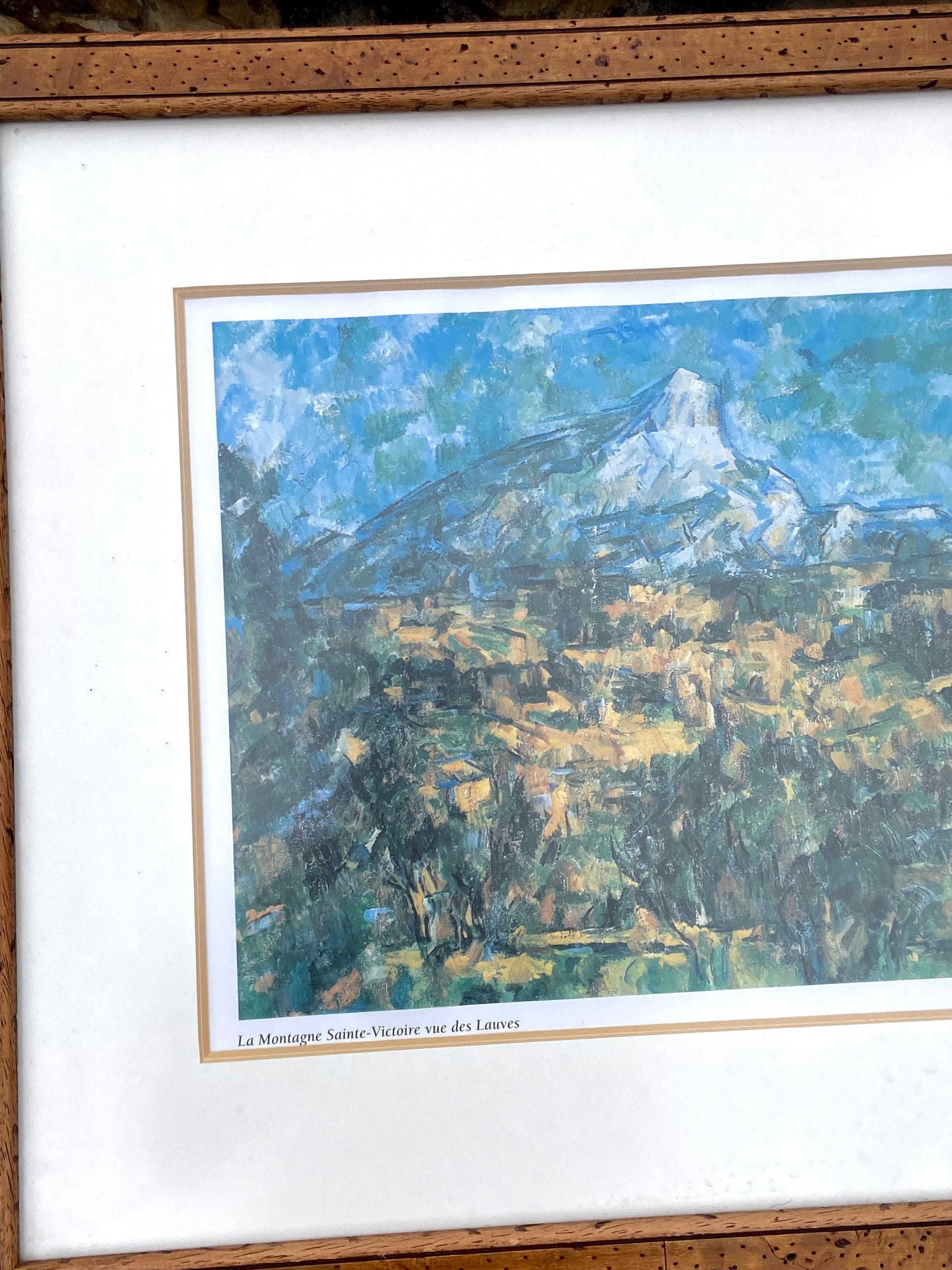 2 Impressões Paul Cézanne Emolduradas