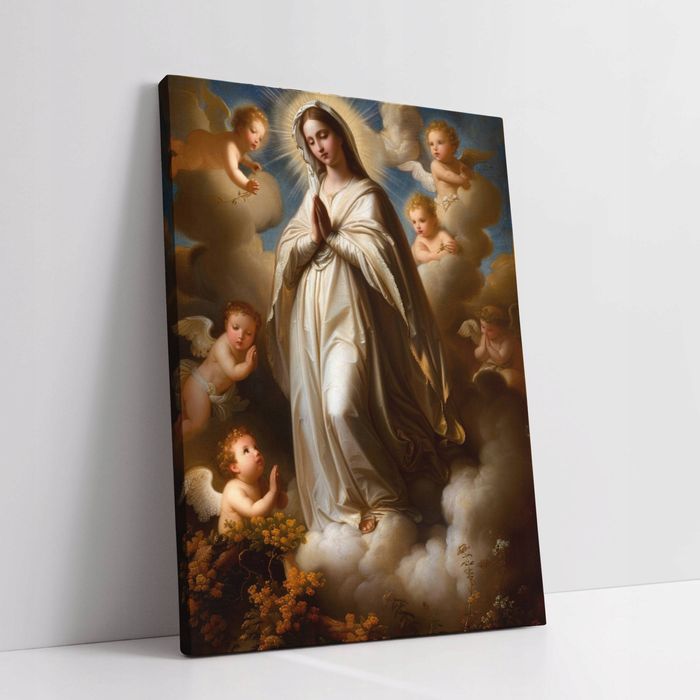 Obraz na płótnie "Niepokalana Matka Boska Maryja" 60x80 cm