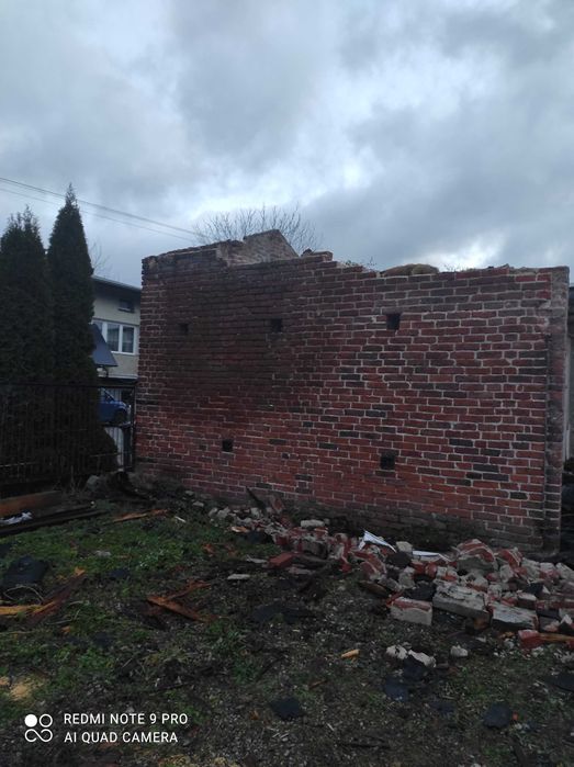 Cegła pełna stara z rozbiórki