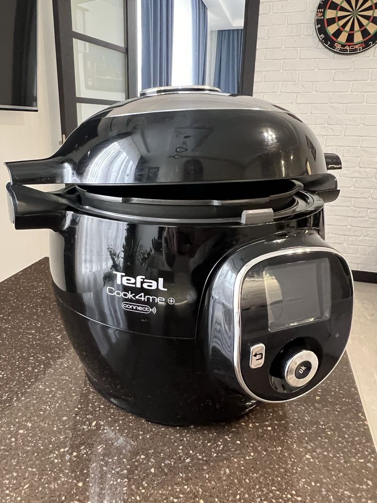 Мультиварка-скороварка Tefal Cook4me+ Connect CY855830