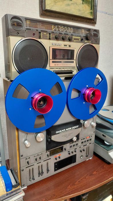 Катушки для магнитофона алюминивые 26,5 под набы NAB