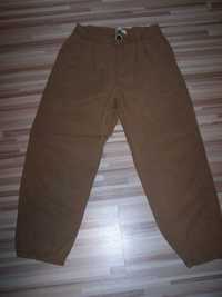 Spodnie alladynki beżowe Zara 134