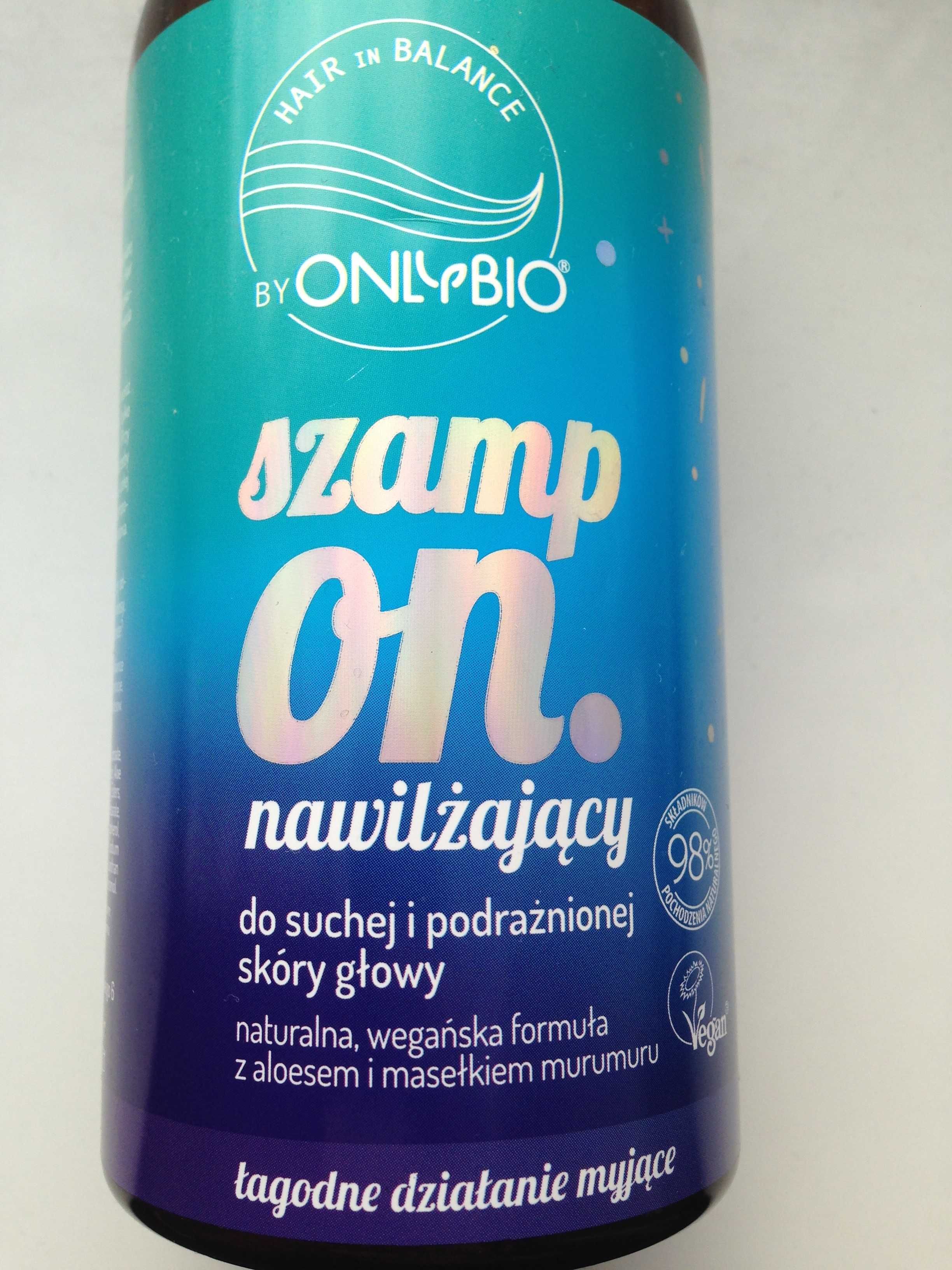 Szampon ONLYBIO Nawilżający 400ml