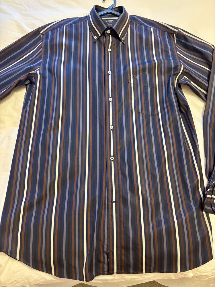 Camisa Paul & Shark, excelente estado. Tamanho 42. Medidas nas fotos