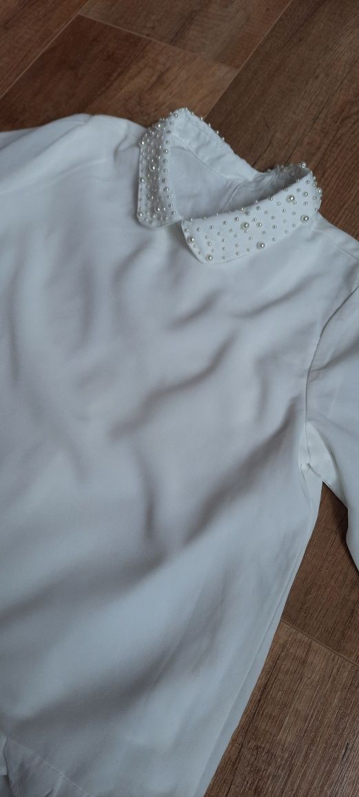 Koszulka elegancka na długi rękaw Reserved