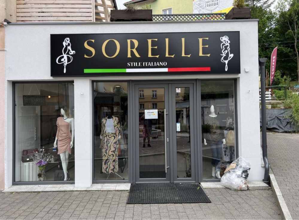 Kaseton szyld świetlny LED 300x50cm reklamowy reklama neon szyld dibon