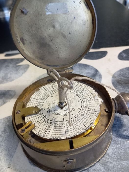 Stary zegar wartowniczy