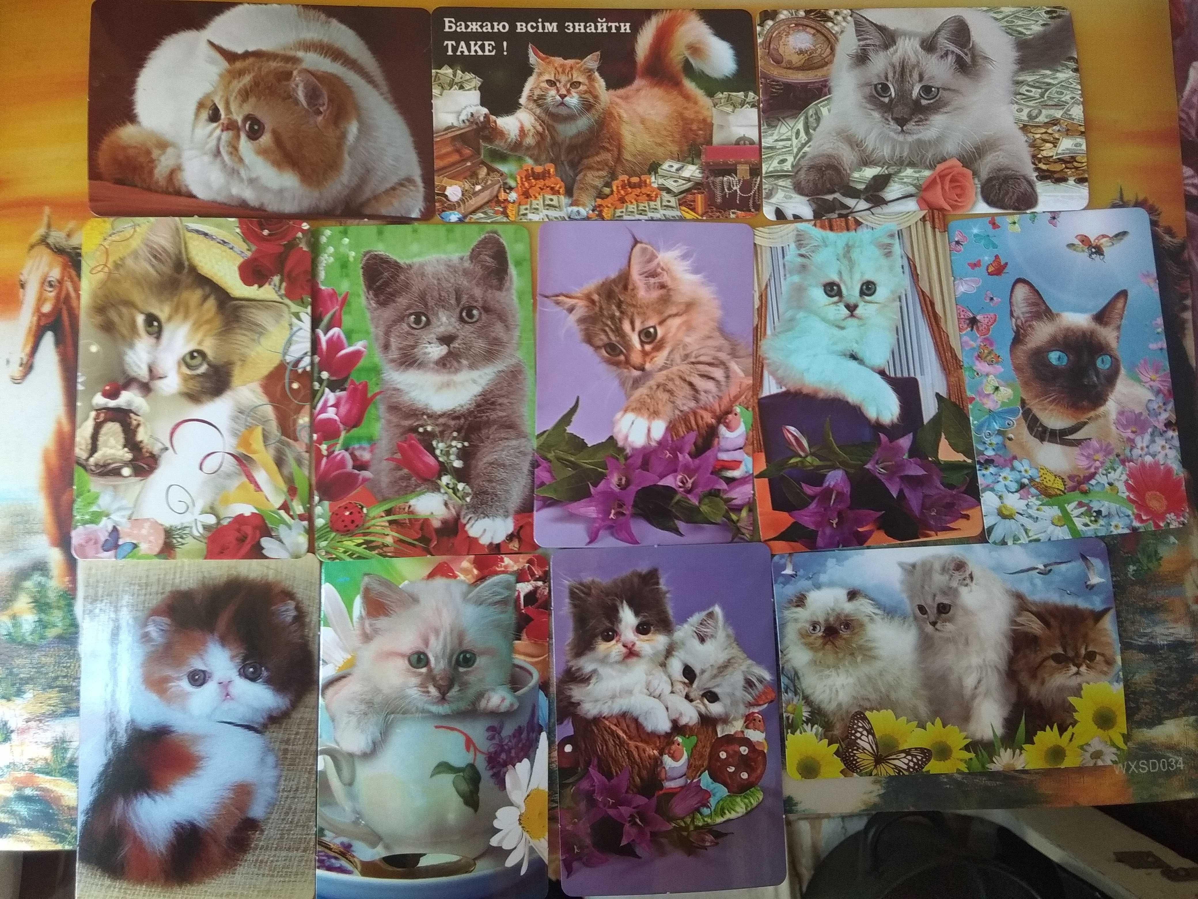 Продам календари с кошками на 2024 год.