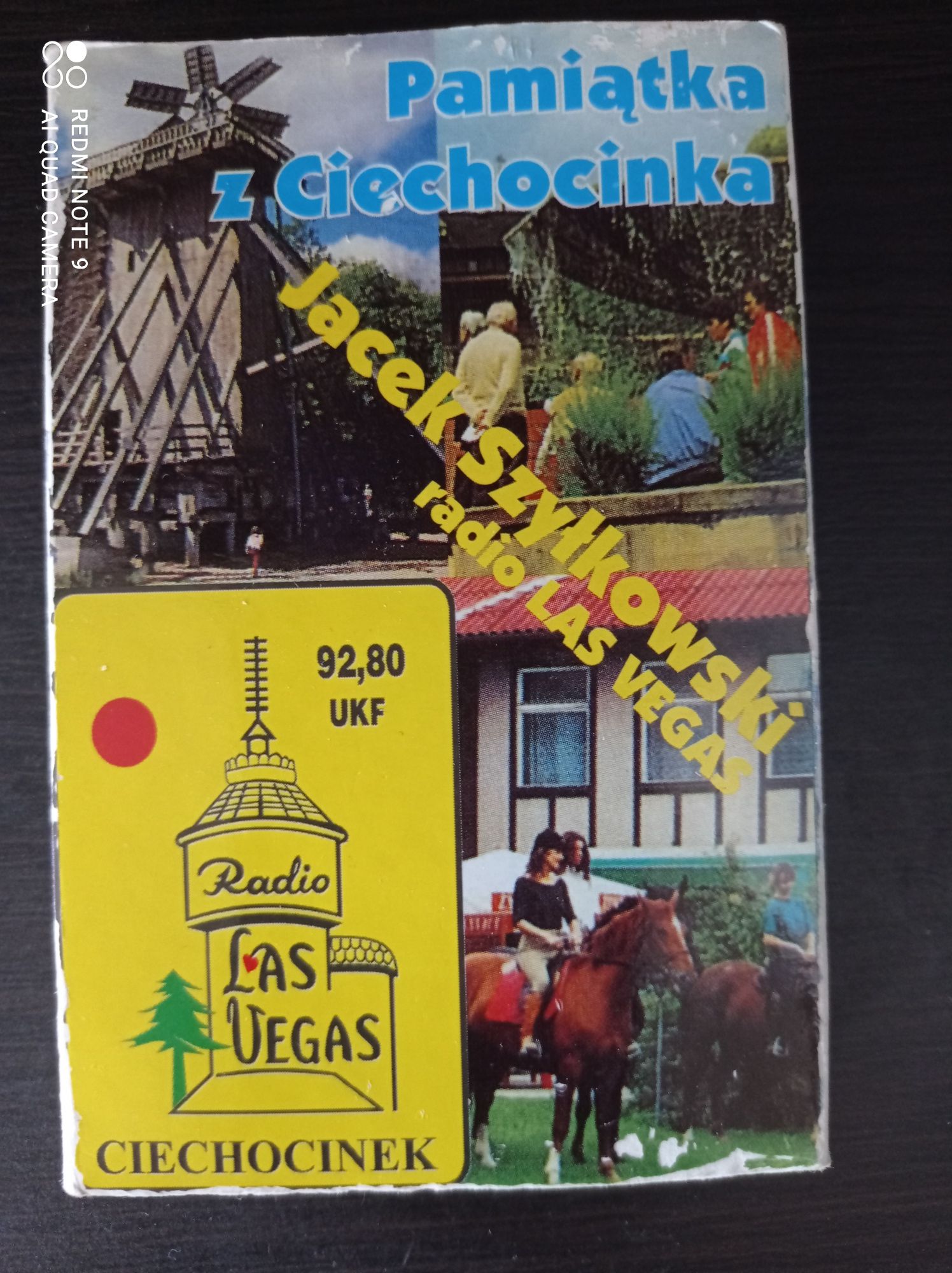 Pamiątka z Ciechocinka radio LAS Vegas kaseta