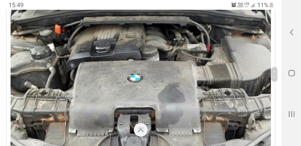 Maska błotnik zderzak drzwi BMW E81 E87 m pakiet, lift black sapphire