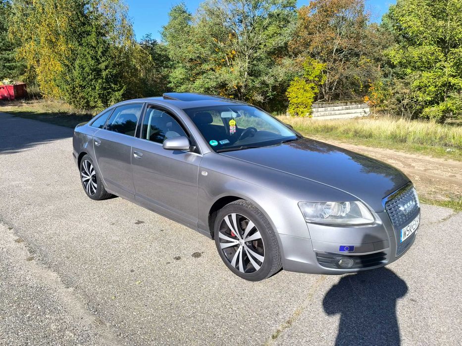 Audi A6 C6 2.4 Benzyna + LPG | Automat | Klima | Szyberdach | Ładna