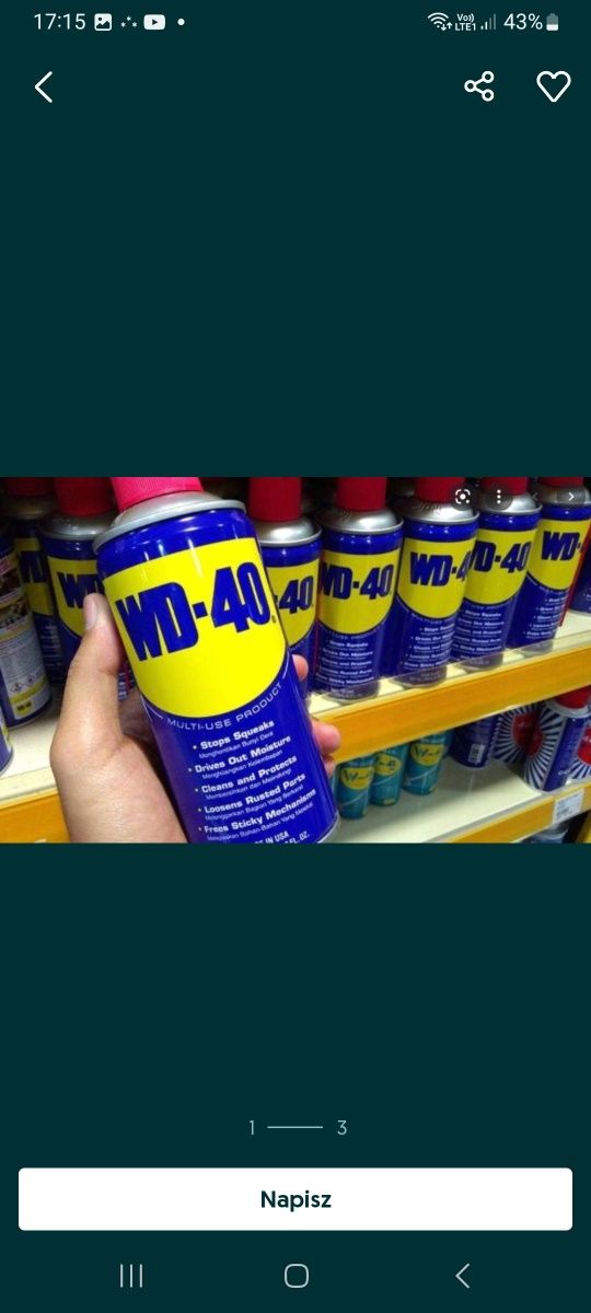 Wd 40 400ml środek smarujący