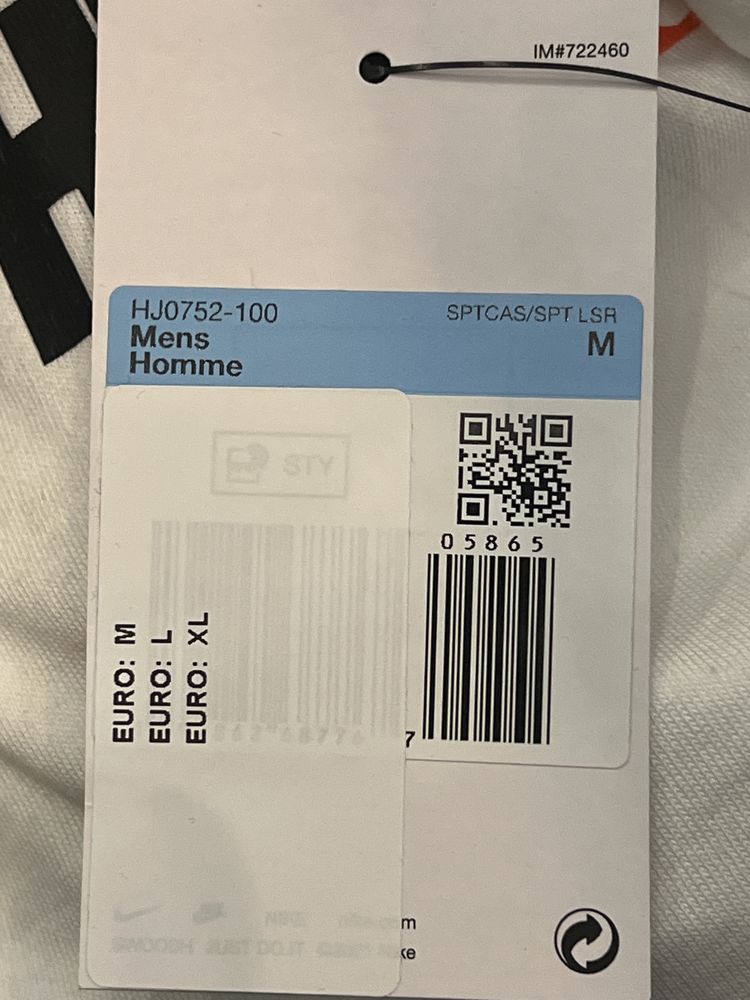 Чоловіча футболка Nike u nsw tee oc photo 1 (HJ0752-100); (HJ0752-010)