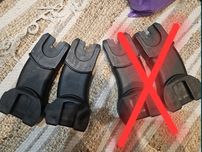Adaptery do nosidełka samochodowego cavoe avec wózek bliźniaczy