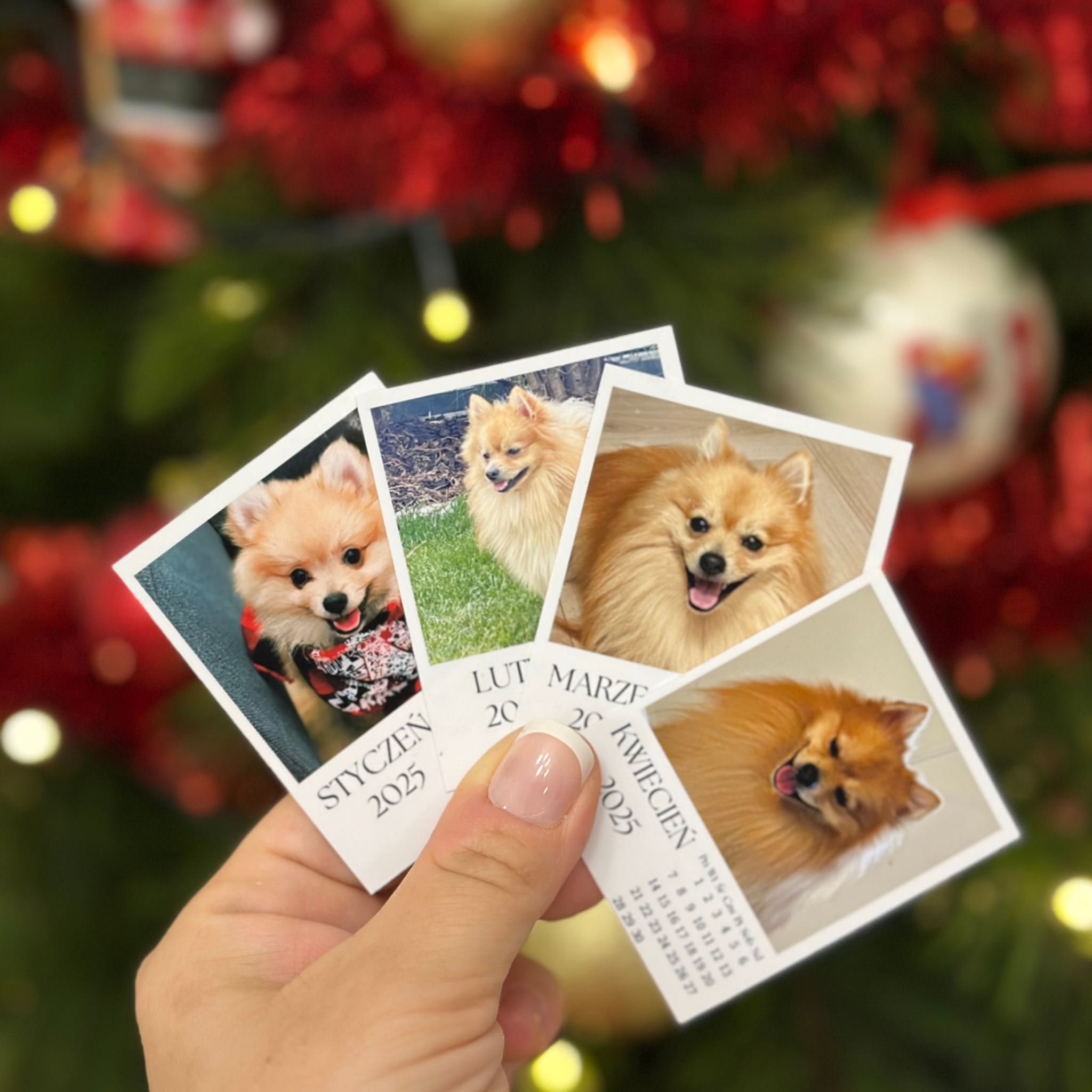 Kalendarz personalizowany z Twoim zdjęciem magnes na lodówkę prezent