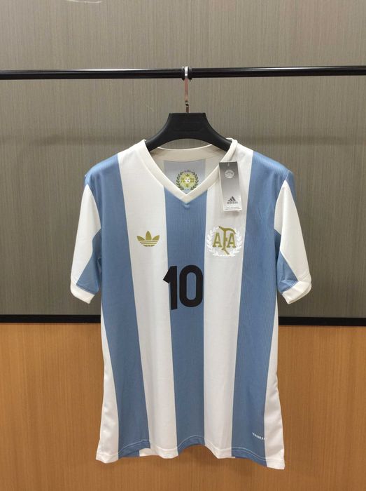 Adidas Argentina 50th Anniversary Edition Messi Football JerseyR.XXL