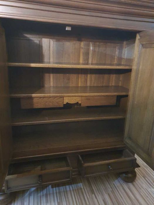 Bieliźniarka szafa drewniana dębowa elegancka solidna masywna FV DOWÓZ