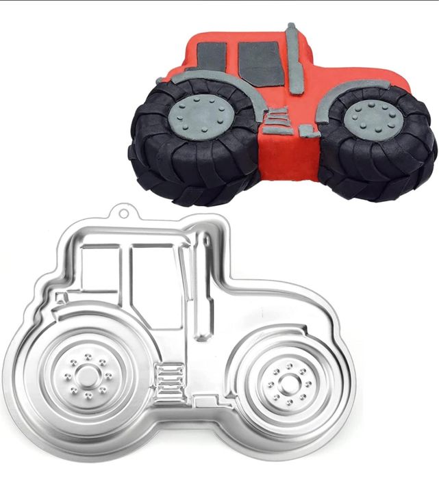 Форма для торта трактор форма для кекса алюмінієва форма трактор