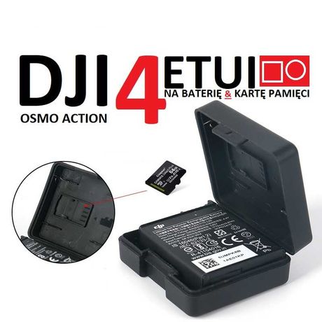 etui na baterię i kartę pamięci DJI Osmo Action 4