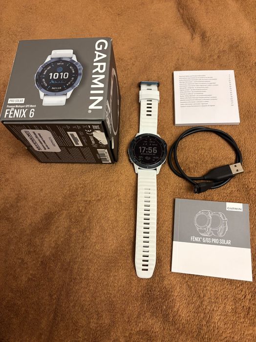 Garmin Fenix 6 Pro Solar Tytan Gwarancja
