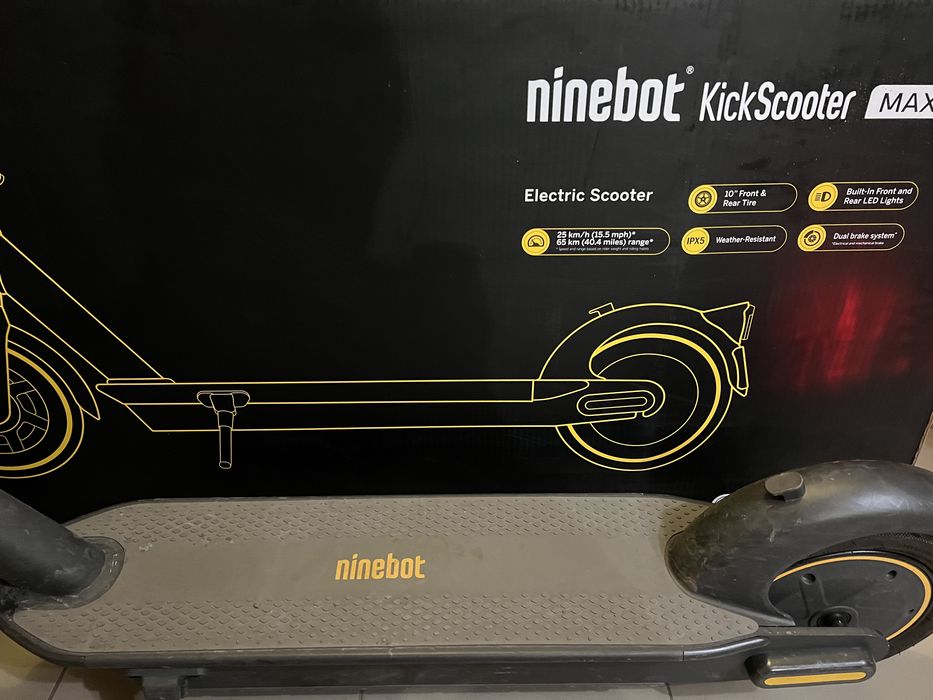 Електросамокат ninebot MAX g30 2-го поколія