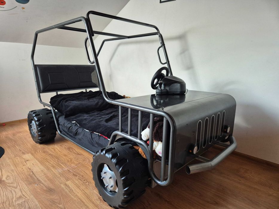 Łóżko samochód dla dziecka