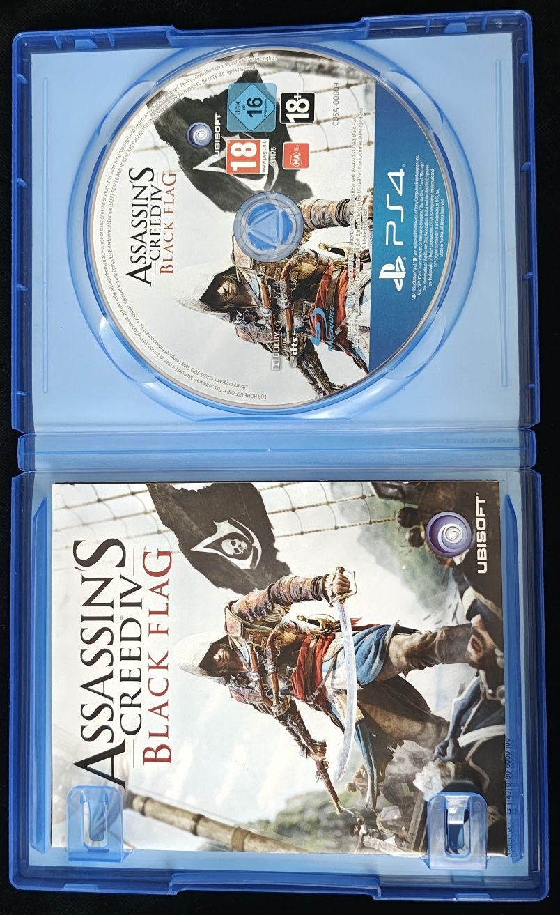 Assassin's Creed Black Flag PL na PS4 i PS5 po polsku Gra w BDB stanie