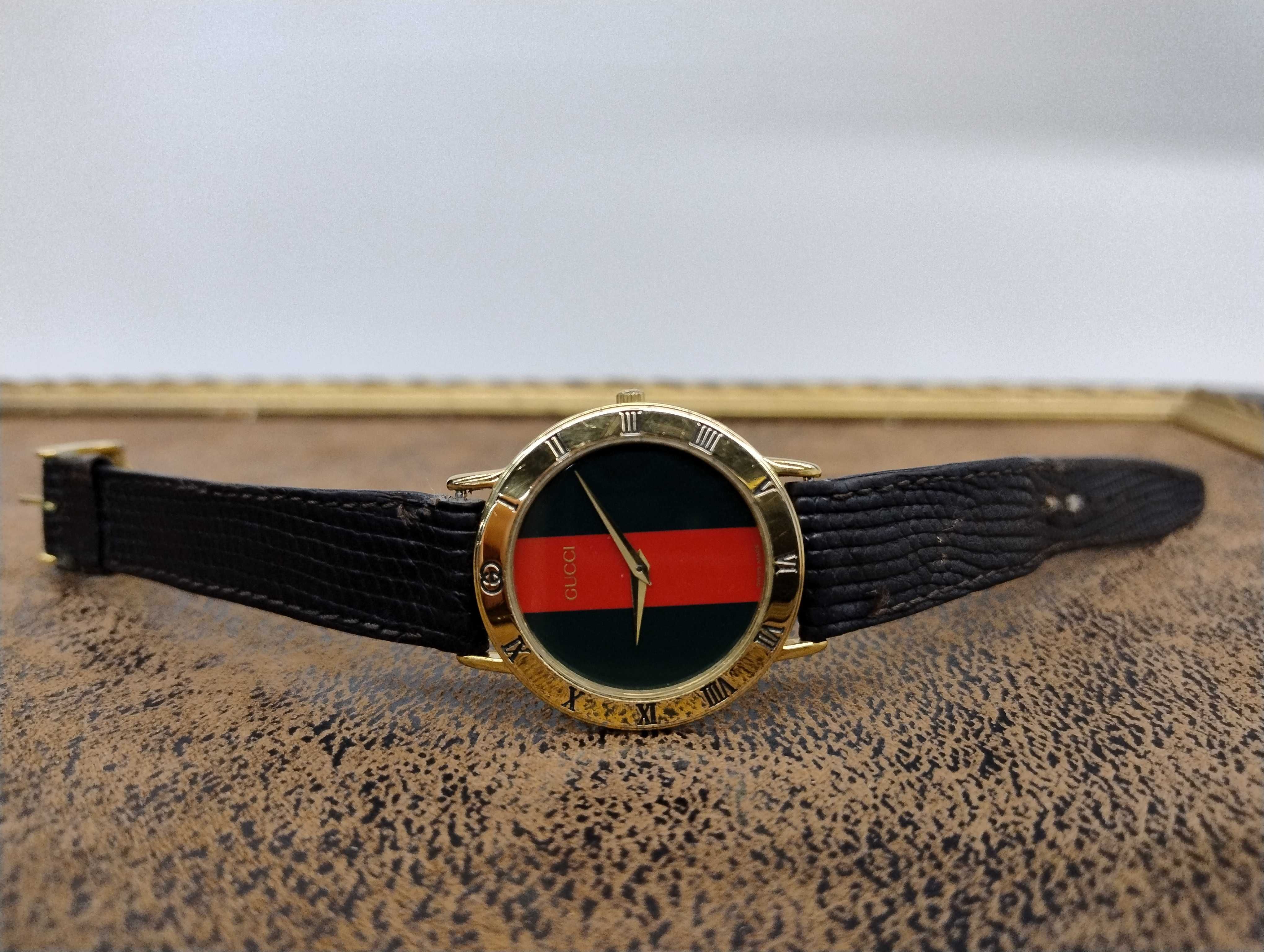 Oryginalny zegarek GUCCI Paolo Gucci Piękny Model Pudełko !! Rarytas !