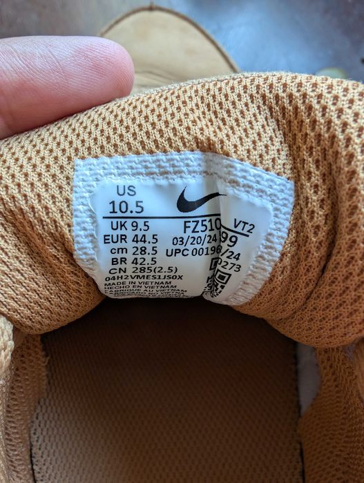 Nike Airmax 90 Castanho Tamanho 45