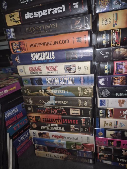 Kasety vhs okazja