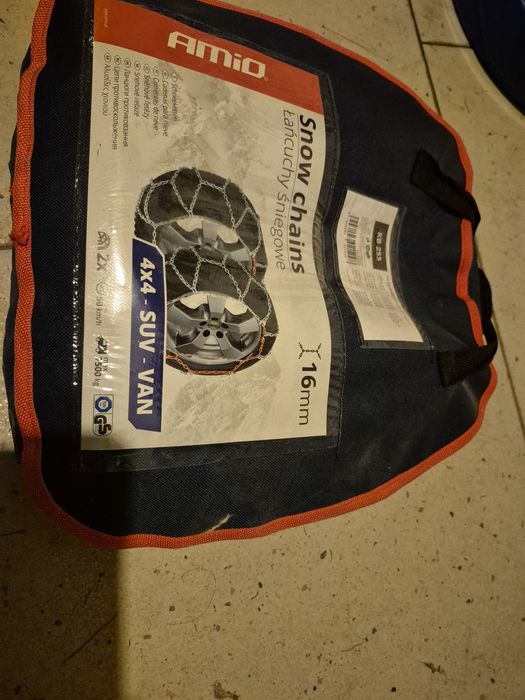 Łańcuchy na koła kb 255 16 mm nowe! 15, 16,17,18,19,20 cali"