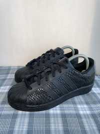 Adidas Superstar Black Alligator Scales GLFF38