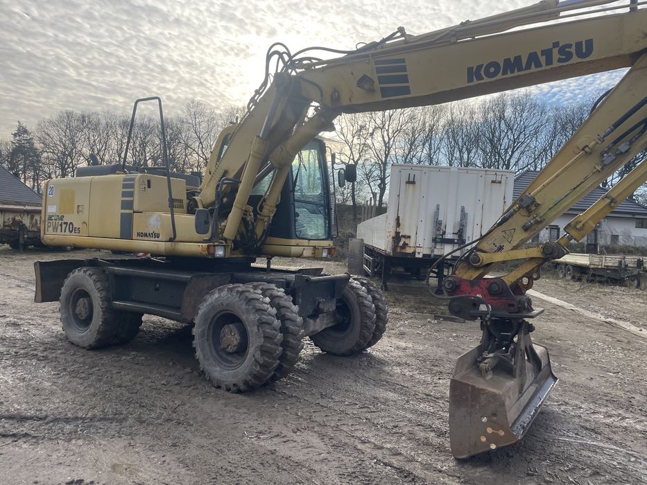 Koparka komatsu PW180-7EO sprowadzona,2008cat