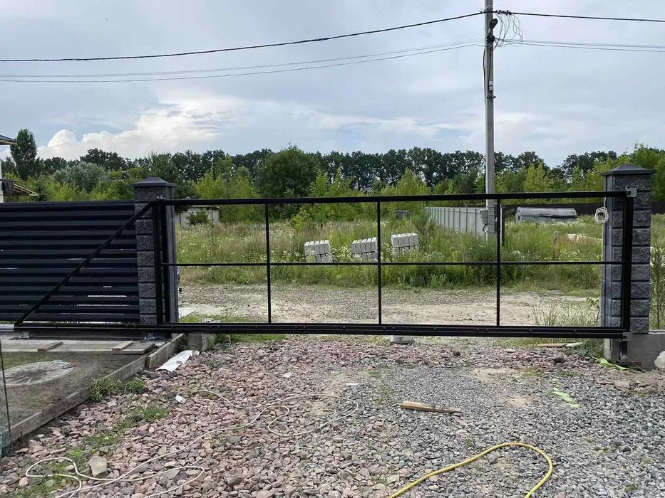 Готовий каркас для відкатних воріт з фурнітурою "Prosto Vorota"