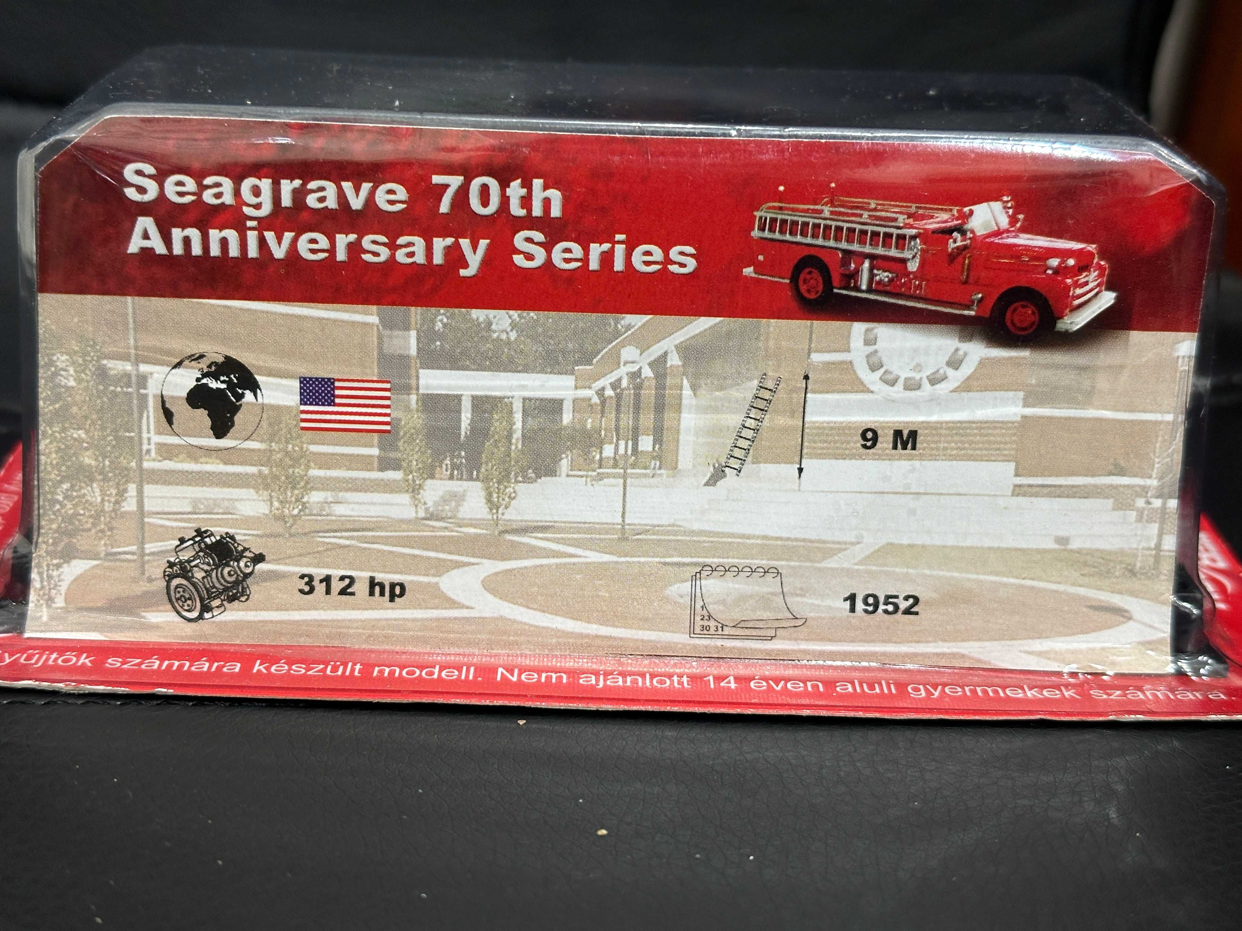 WOZY STRAŻACKIE Seagrave 70th Anniversary Series 1952 1:64 AMERCOM