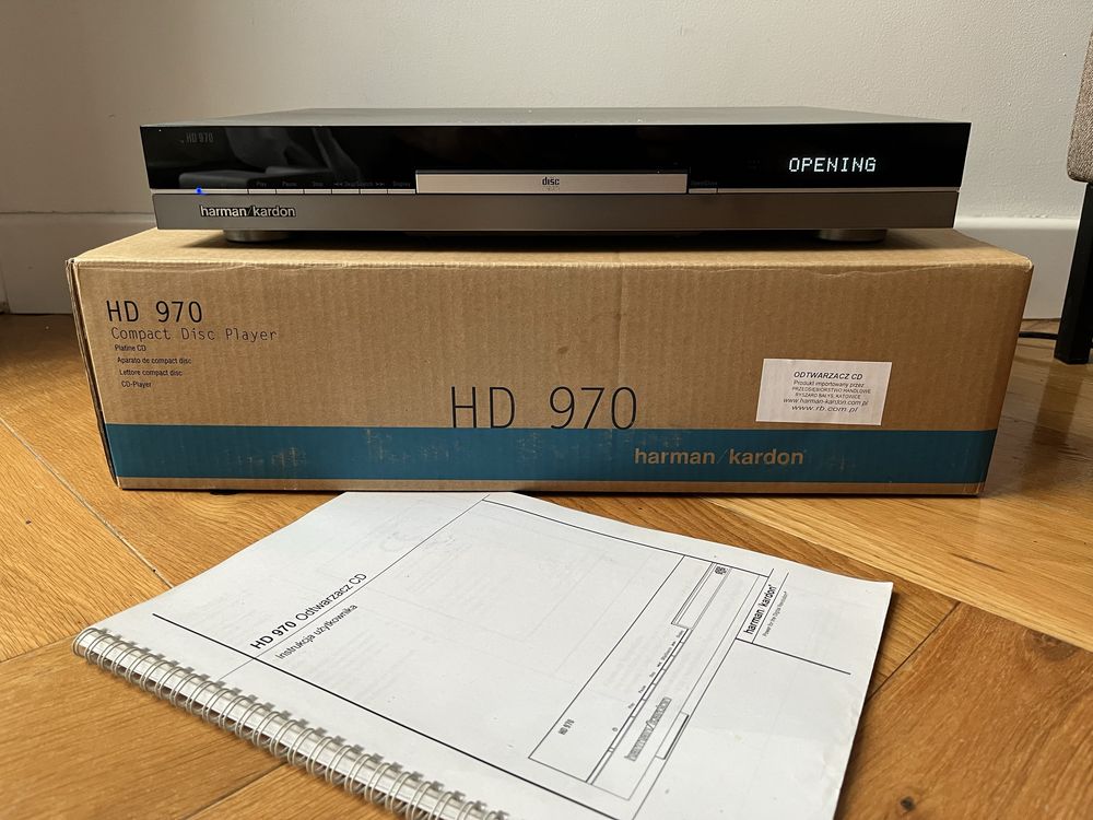 Harman Kardon HD970 odtwarzacz CD Przetwornik D/A wzorowy stan HiFi