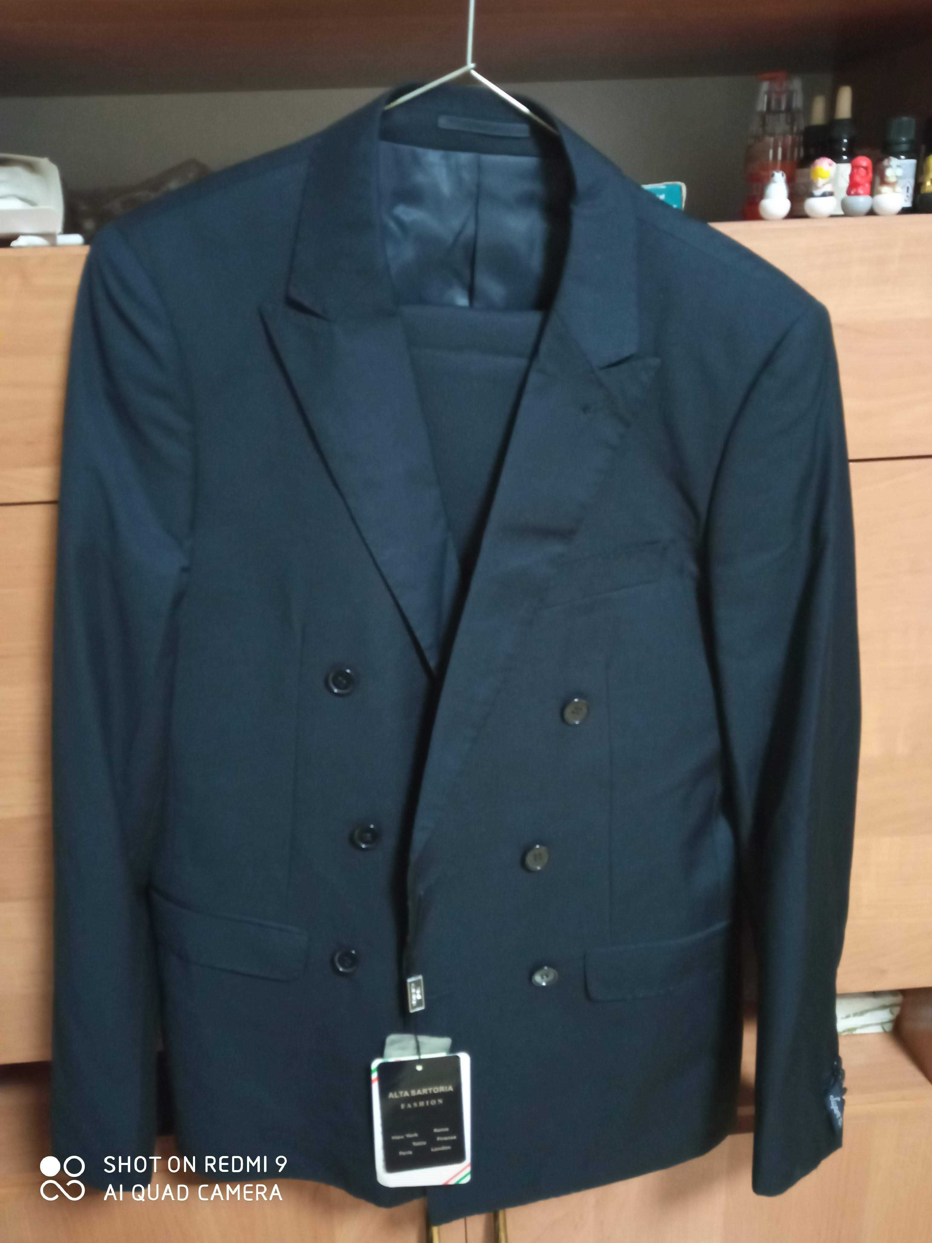 Sartorial blue man suit / Krawiecki niebieski garnitur męski