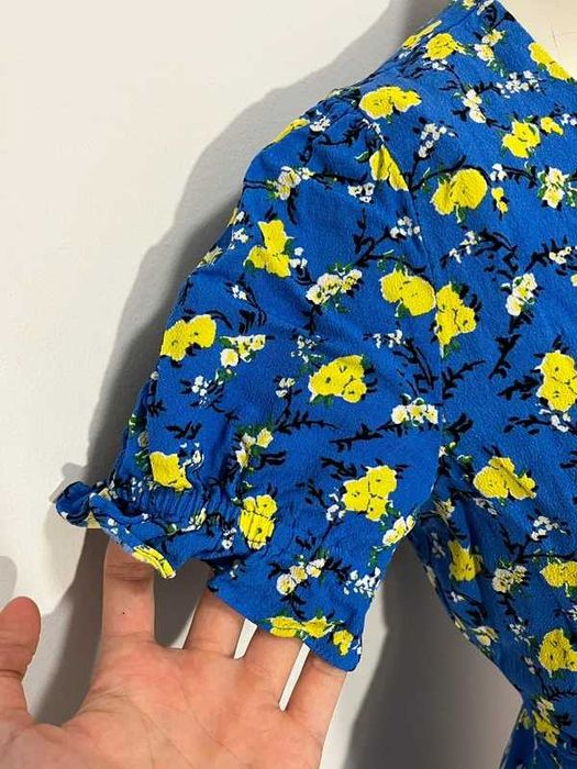 Diane von Furstenberg Kwiecista Wiskozowa Sukienka