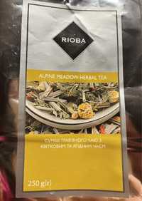 Чай травяной натуральный Альпийский луг Rioba  луг 250г Rioba