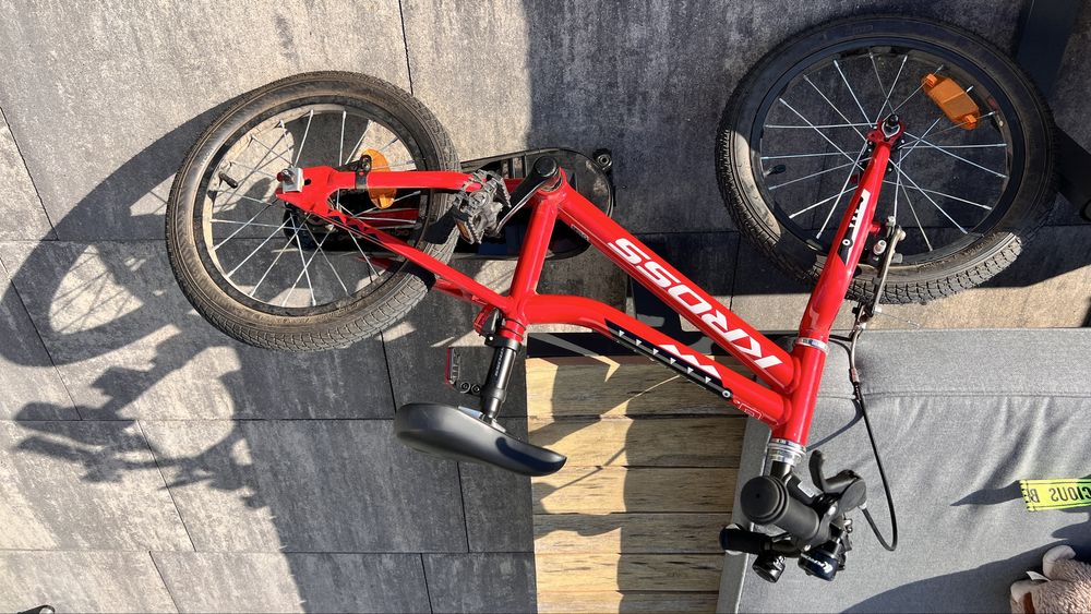 Rower kross racer 4.0 czerwony 16”