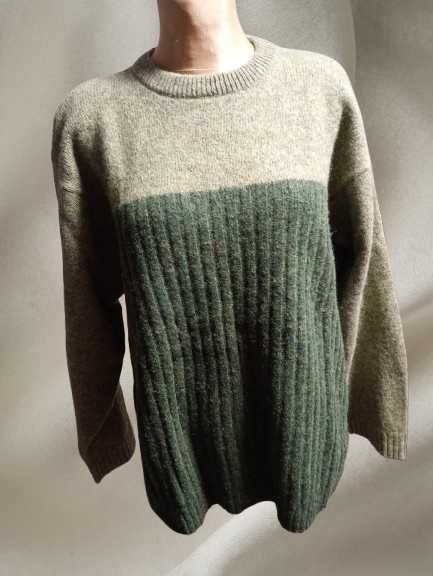sweter męski wełniany