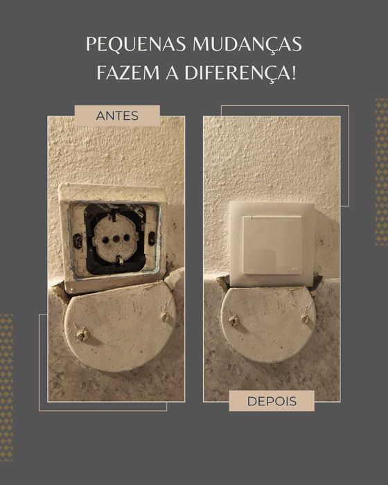 Serviços de Eletricidade - Tomadas, Interruptores, Iluminação