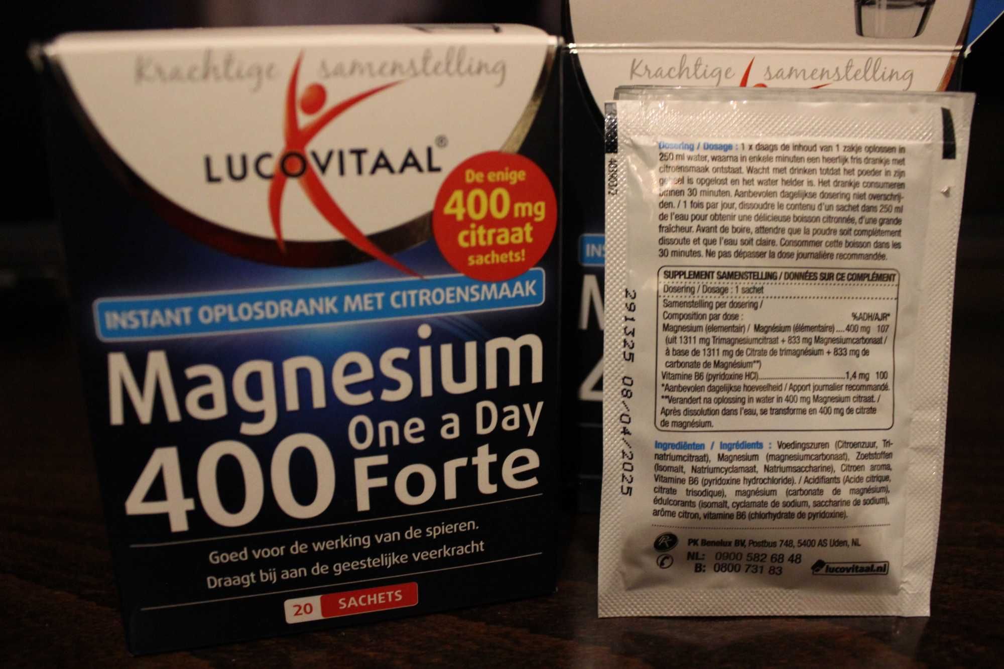 Lucovitaal Magnez Proszek Forte 400mg 20 saszetek