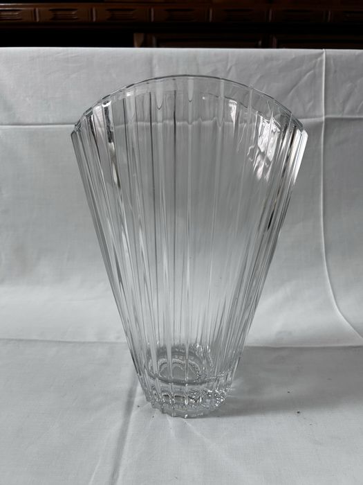 Vaso de cristal em forma de leque – Cristal d’Arques (modelo Eventail)