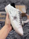 (БЕЗ ПЕРЕДОПЛАТИ)Golden Goose White Grey GGDB голден гус білі сірі
