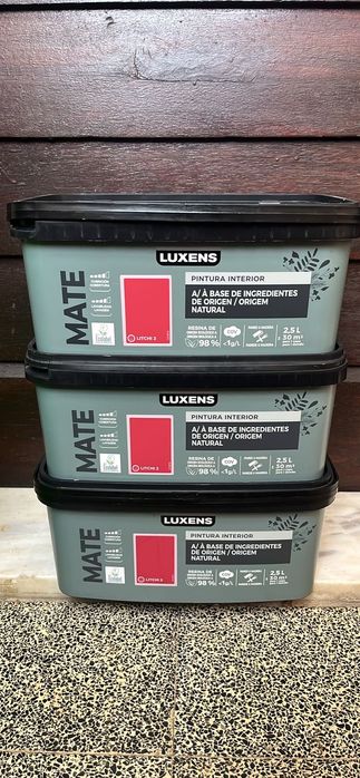Tintas luxens para interior mate
