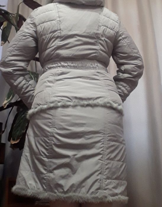 Продам женский зимний комплект, б-у куртка + юбка