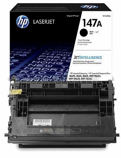 HP 147A (W1470A) Першопрохідні картриджі, оригінальні ! M610/1/2, M634