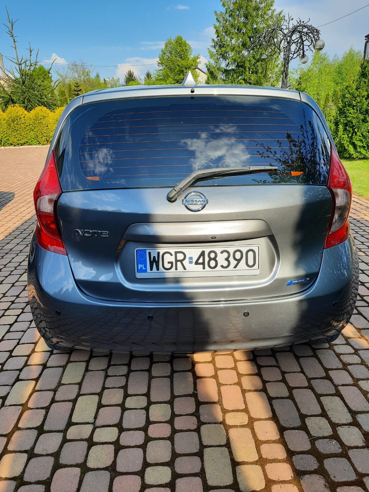 Nissan note szary