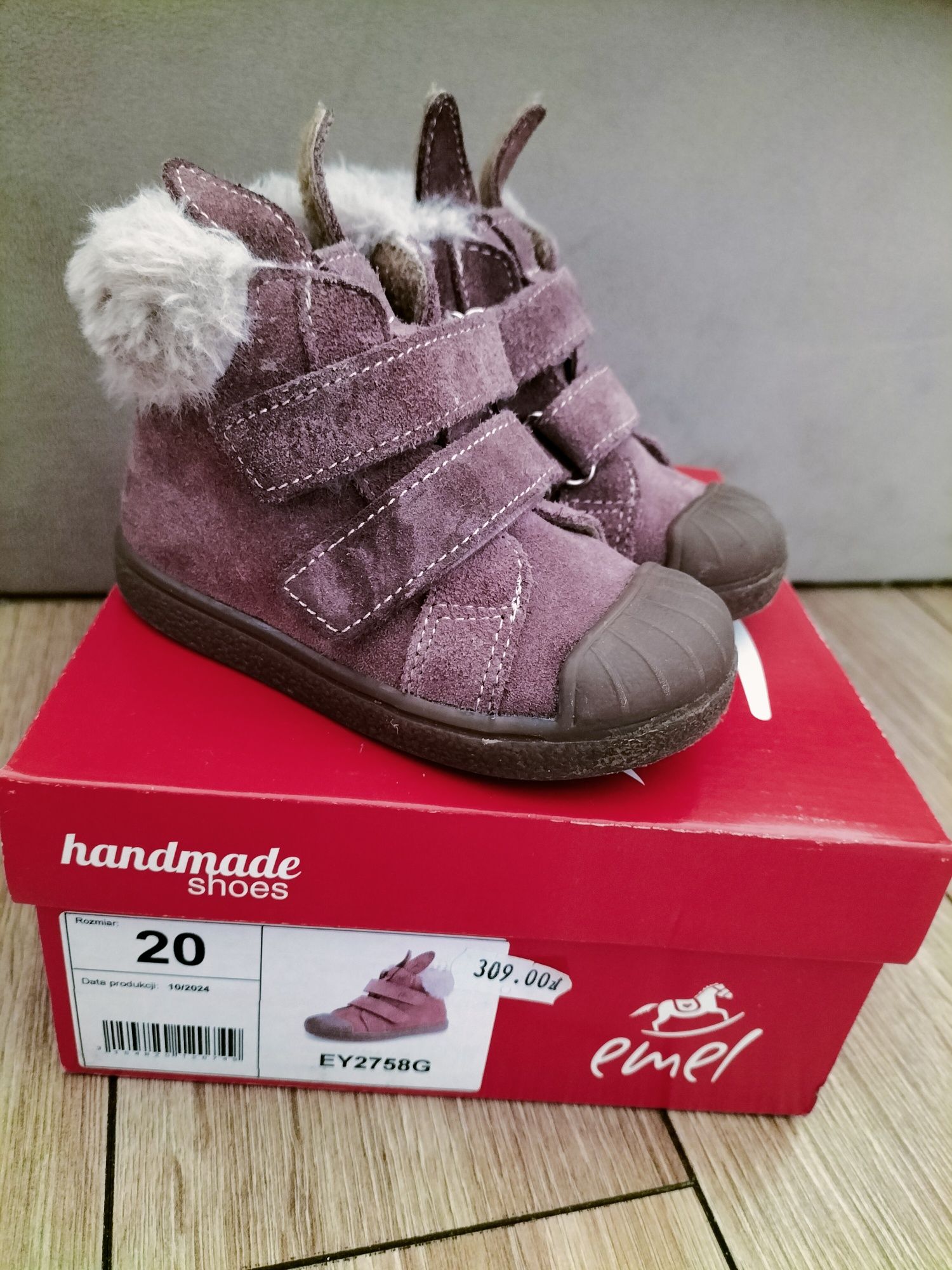 Buty zimowe marki Emel rozmiar 20
